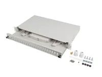 Lanberg 19" Fiber Patchpanel 24xSC DUPLEX/24xLC QUAD gr Open Box