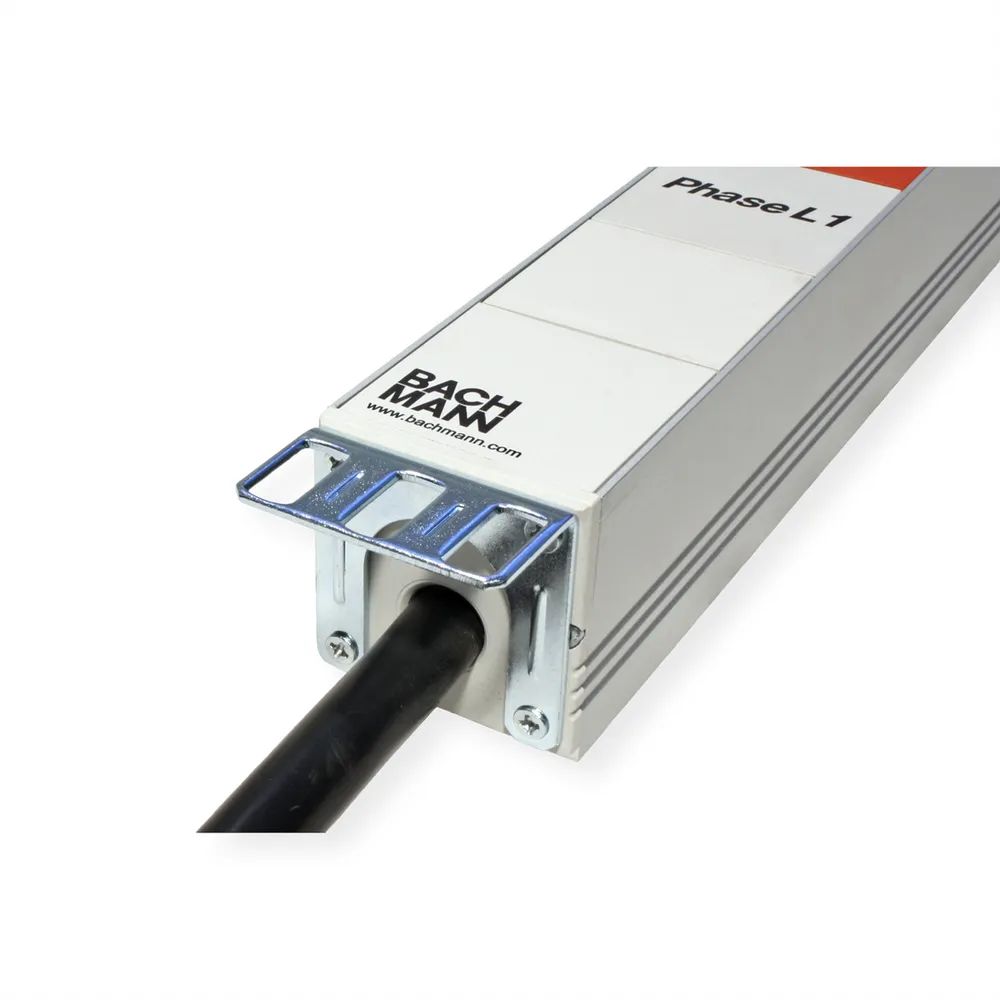 BACHMANN IT PDU ALU 1HE 36x C13 6x C19 CEE 3x16A rot