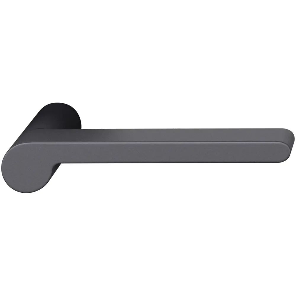 FSB Drückerlochteil 10 1021 04652 ASL/AGL links, Aluminium schwarz matt