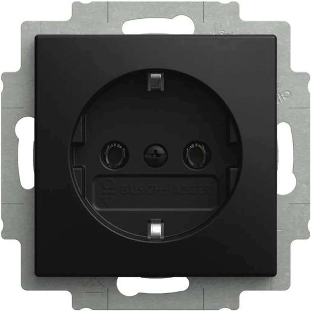 Busch-Jaeger SCHUKO® STECKD.OSPR SW-MATT / BUSCH 20 EUCR-915 2CKA002011A6344