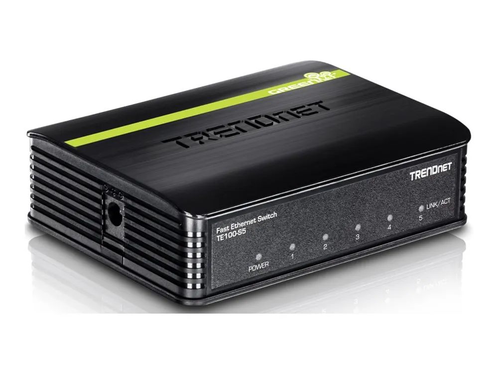 TRENDnet TE100 S5 - Switch - 5 x 10/100 - Desktop