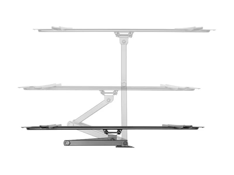 Equip Pro - Aufstellung - für Monitor - Stahl, Preßspan