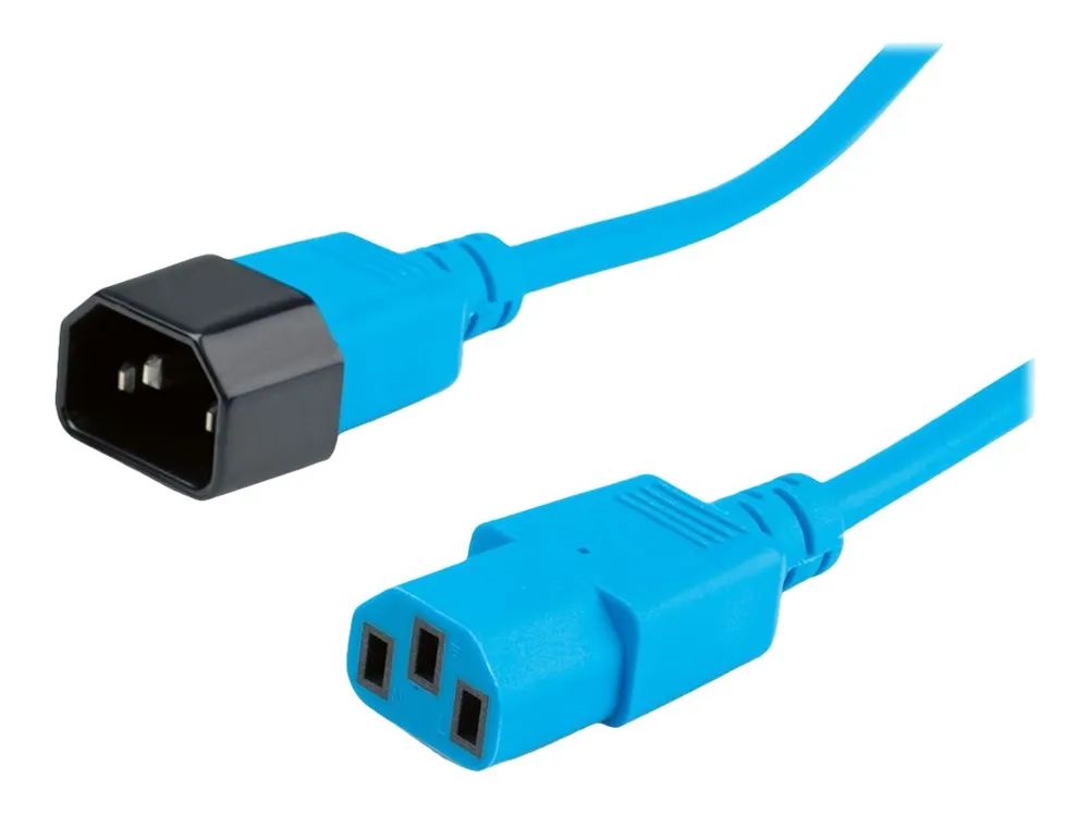 ROLINE Stromkabel - IEC 60320 C14 zu power IEC 60320 C13