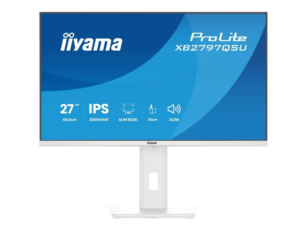 Iiyama TFT XB2797QSU IPS 27''//HDMI/DP/MPRT/USB Hub - Flachbildschirm (TFT/LCD) - 27"