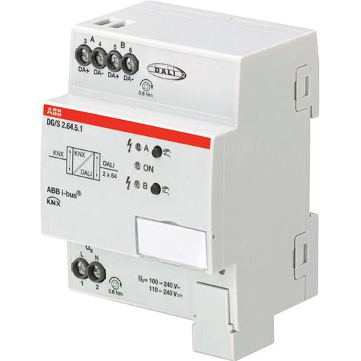 ABB DALI GATEWAY PREMIUM 2-FACH / DG/S 2.64.5.1 2CDG110274R0011