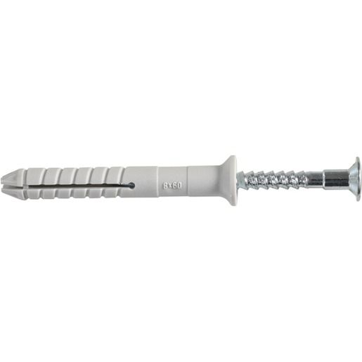 Haupa NAGELDÜBEL M.SENKKOPF 6X40 MM / HAUPA 794024