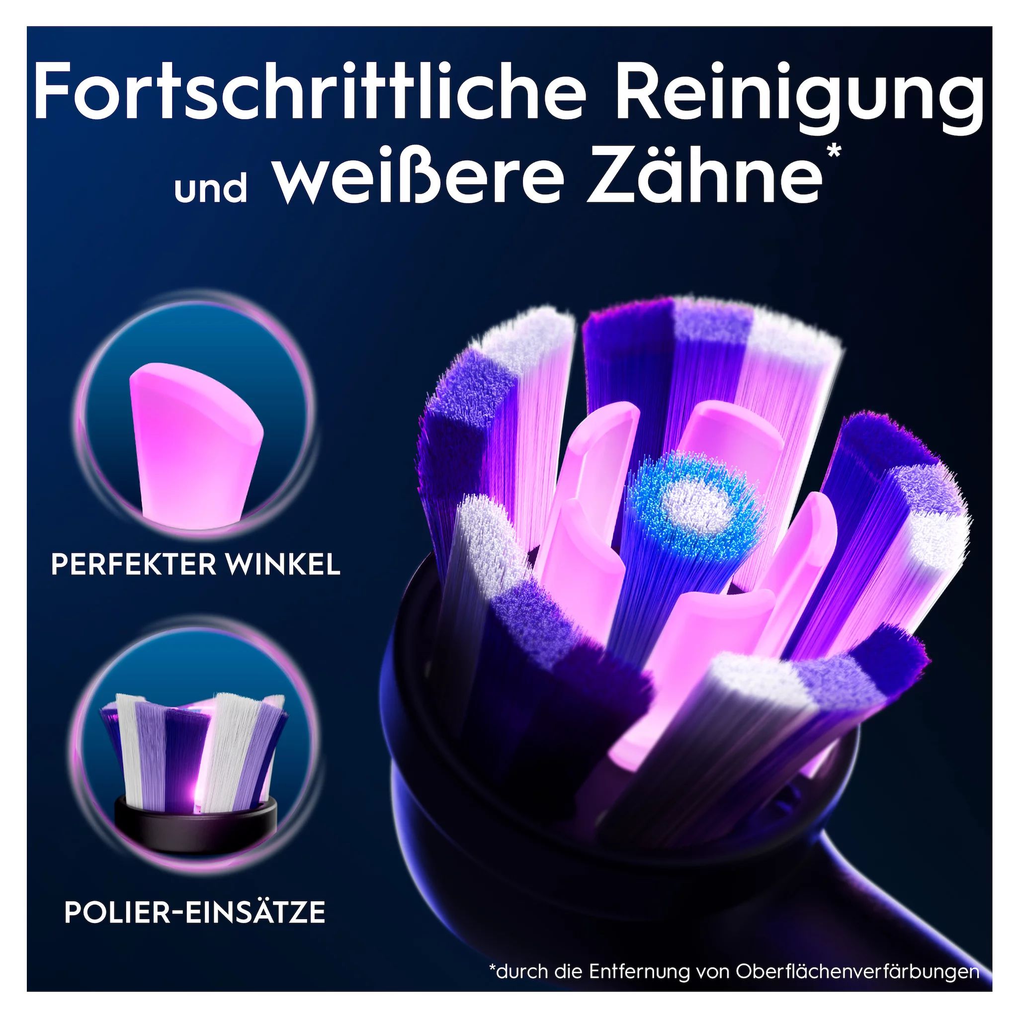 Oral-B iO Radiant White Schwarz 8er FFU
