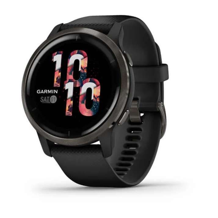 Garmin VENU 2, Schwarz/Schiefergrau