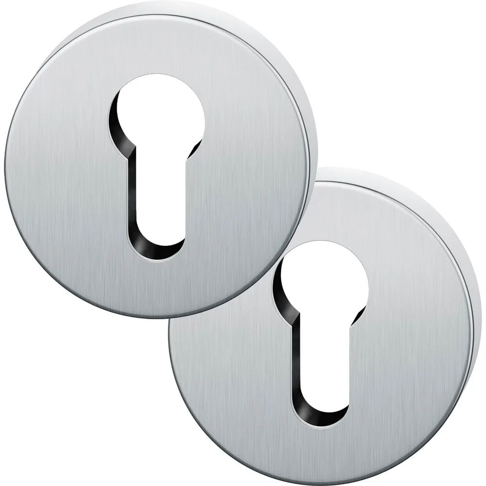 FSB Zylinderrosette rund 12 1735 00010 ASL, Edelstahl matt