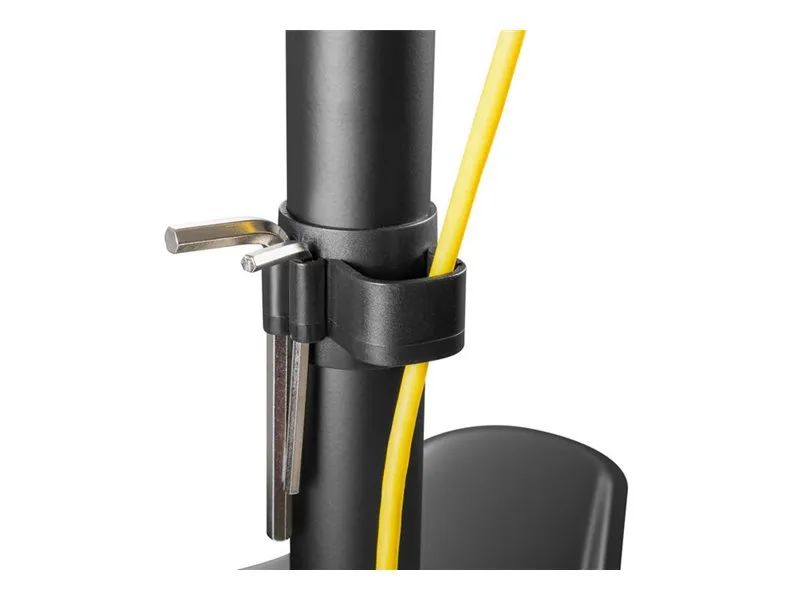 Equip Halterung - Ultra-dünn - für Curved Panel/Flat Panel - flaches Profil - stainless steel, Kunststoff - Schwarz (37"-75")