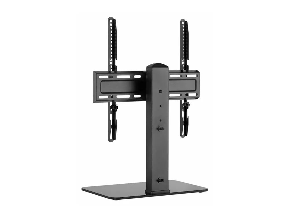 Equip Aufstellung - für LCD-Display / Curved LCD-Display - universal - Kunststoff, stainless steel, Glas - Schwarz - Bildschirmgröße: 94-177.8 cm (37"-70")