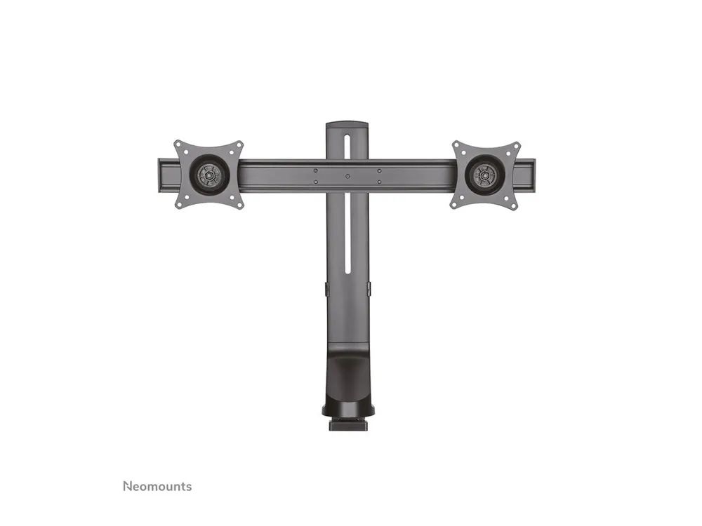 Neomounts FPMA-D860D - Befestigungskit - Voll beweglich - für 2 LCD-Displays - Schwarz - Bildschirmgröße: 25.4-68.6 cm (10"-27")