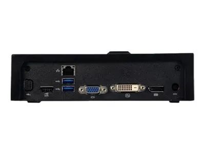 Dell E-Port II Simple - Port Replicator - VGA, DVI, DP