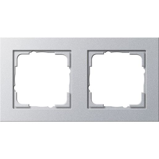 Gira RAHMEN 2-FACH E2 / GIRA 021225 ALU SYST.55 021225
