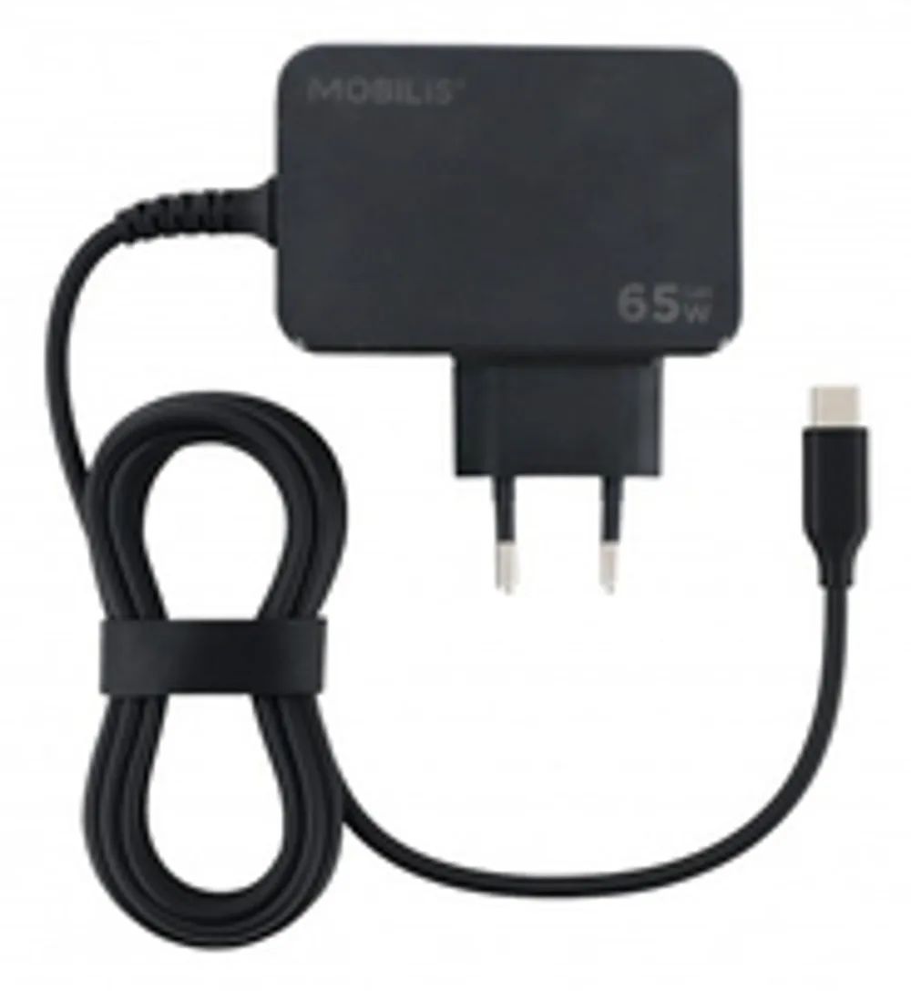 Mobilis Energia Charger 65W USB-C Laptop 1.8m Cable - Ladegerät