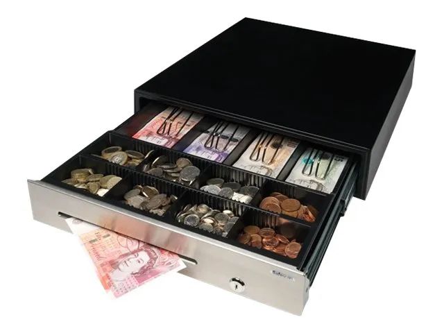 Safescan HD-4141S - Cash Drawer - Schwarz, Silber