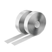 LogiLink Selbstklebendes Klettband-Set - weiß - 25 mm breit - Rolle - 5 m - Kabelbinder mit Klettverschluss - Weiß - 5000 mm - 25 mm - 260 mm - 177 mm