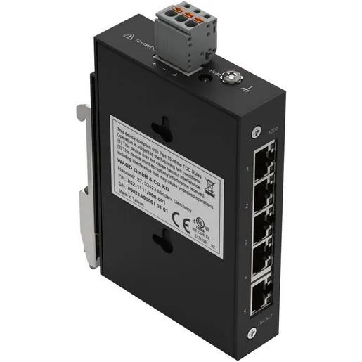 Wago INDUSTRIAL-ECO-SWITCH 5 PORTS / WAGO 852-1111/000-001