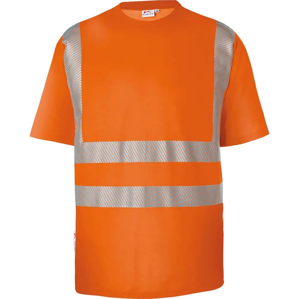 KÜBLER Warnschutz T-Shirt Reflectiq warnorange S UV 40+