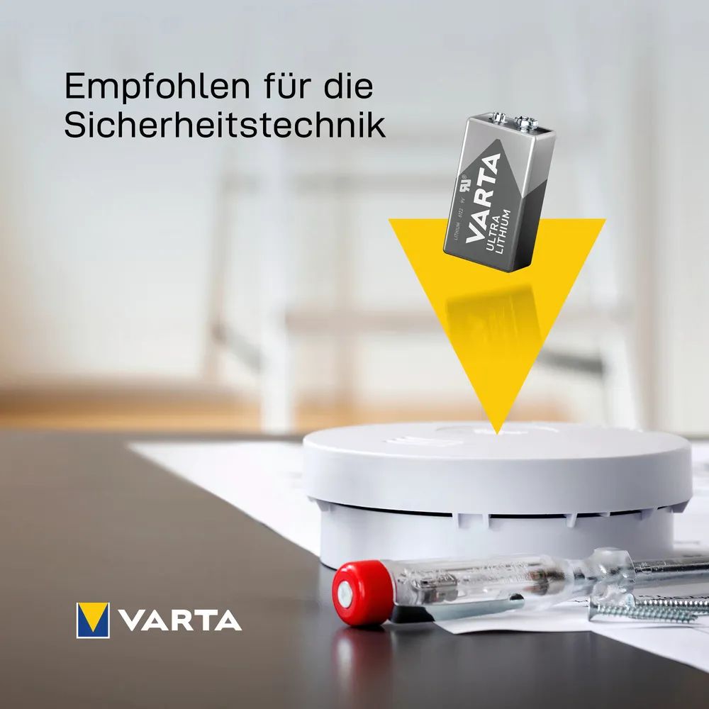 VARTA ULTRA LITHIUM 9V Blister 1