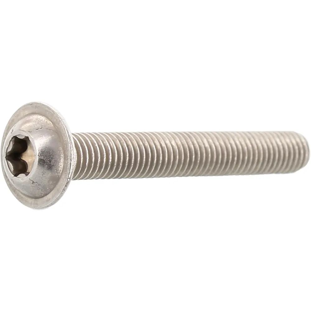 F.Reyher Nchfg.GmbH & Co.KG Schrauben ISO7380-2 M10x 20 TX50 Edelstahl A2 Linsenschraube Innensechsrund, Vollgewinde