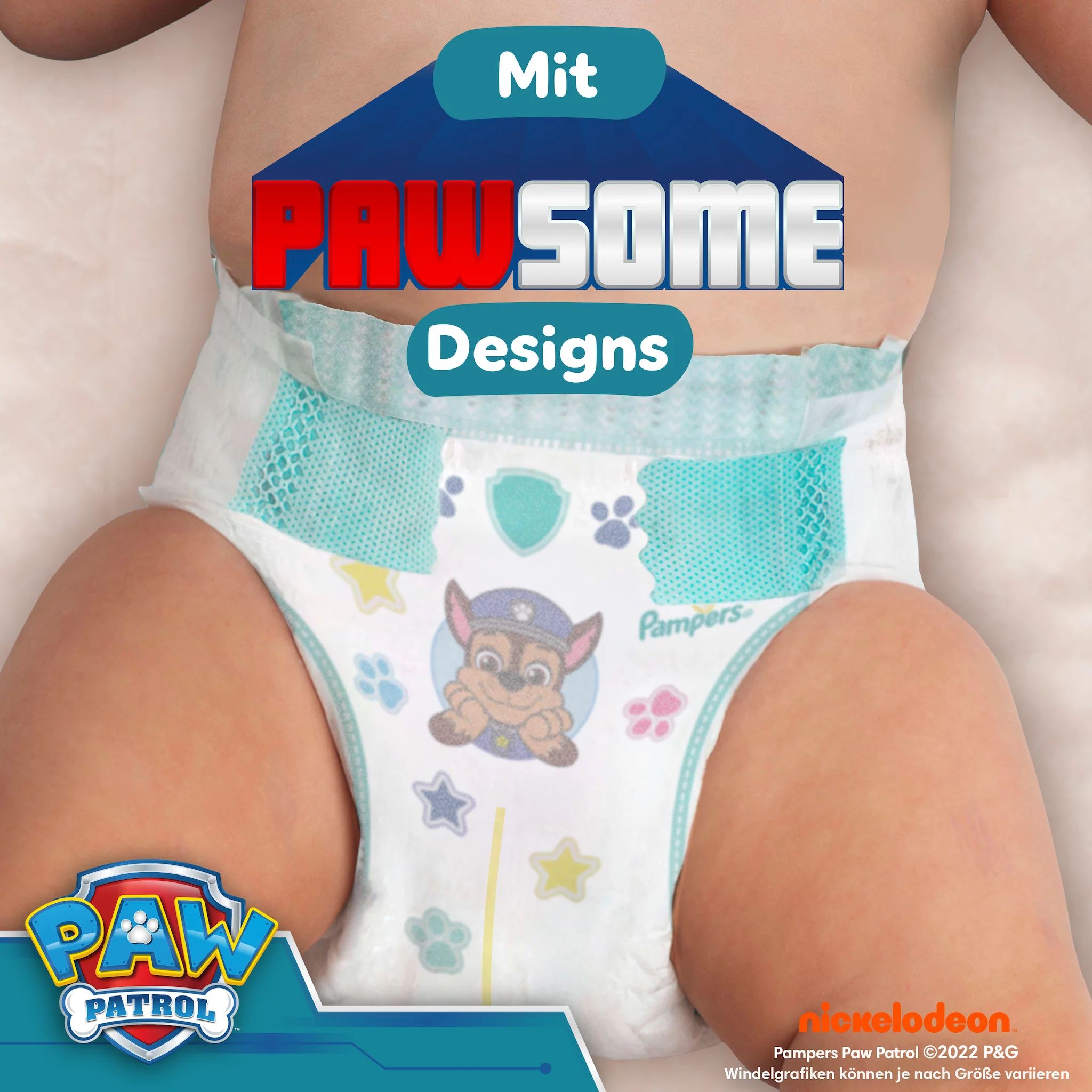 Pampers Baby Dry Gr.4 Maxi 9-15kg Paw Patrol