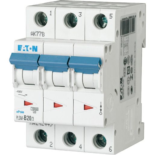 Eaton LEITUNGSSCHUTZSCHALTER / EATON PLSM-B20/3-MW 242449
