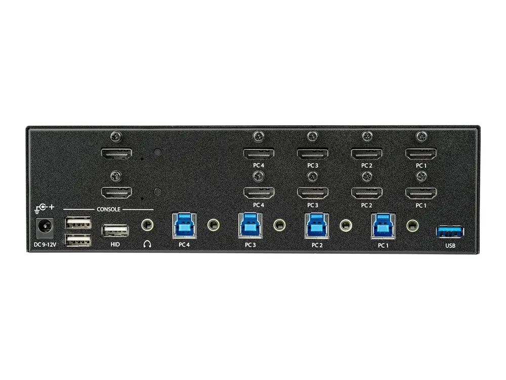 StarTech.com KVM Switch HDMI 4 Port - 4K 30 Hz