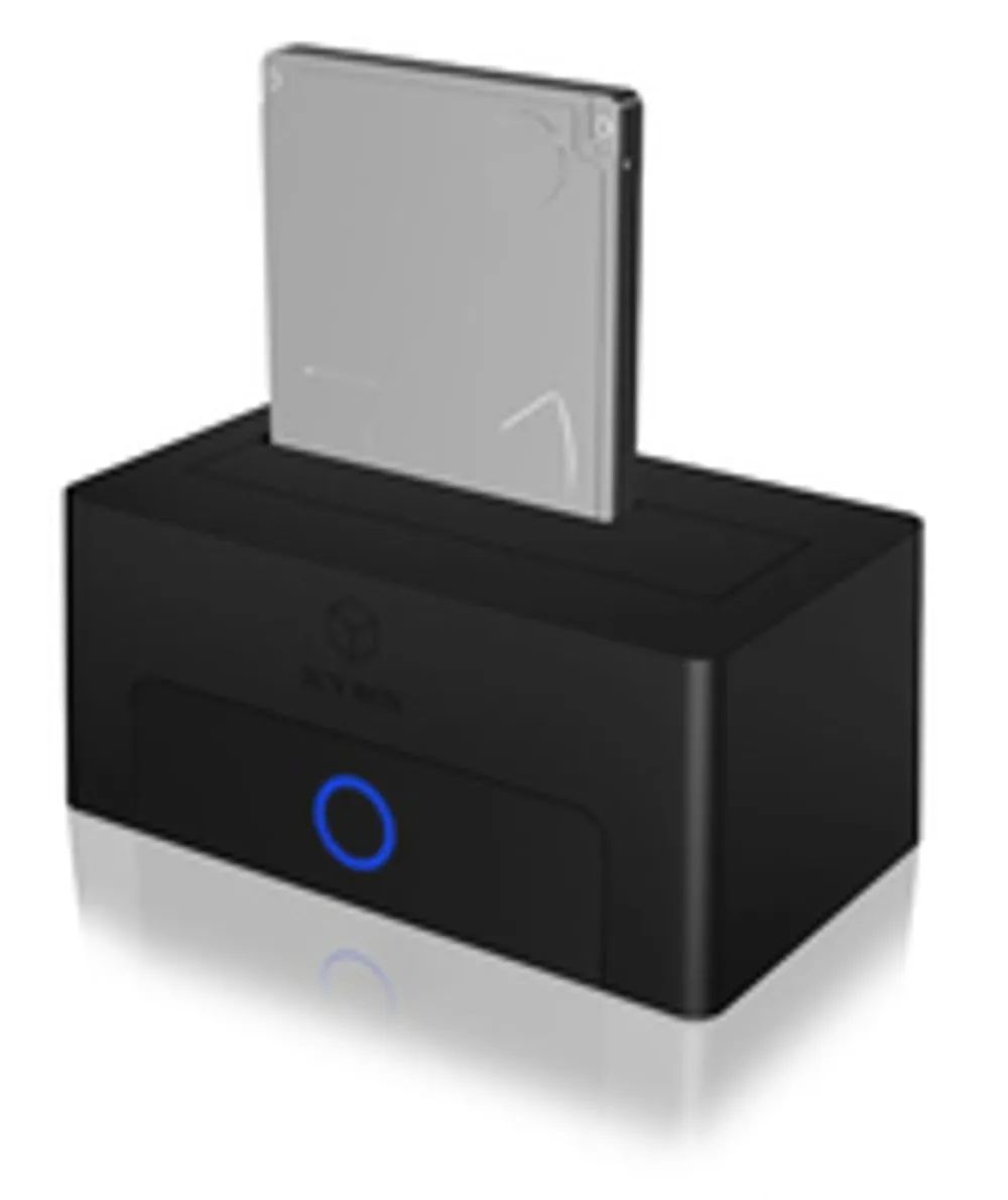 ICY BOX IB-1122-U3-B 1x SATA zu USB 3.2 Gen 1 schwarz - Gehäuse - USB 3.0