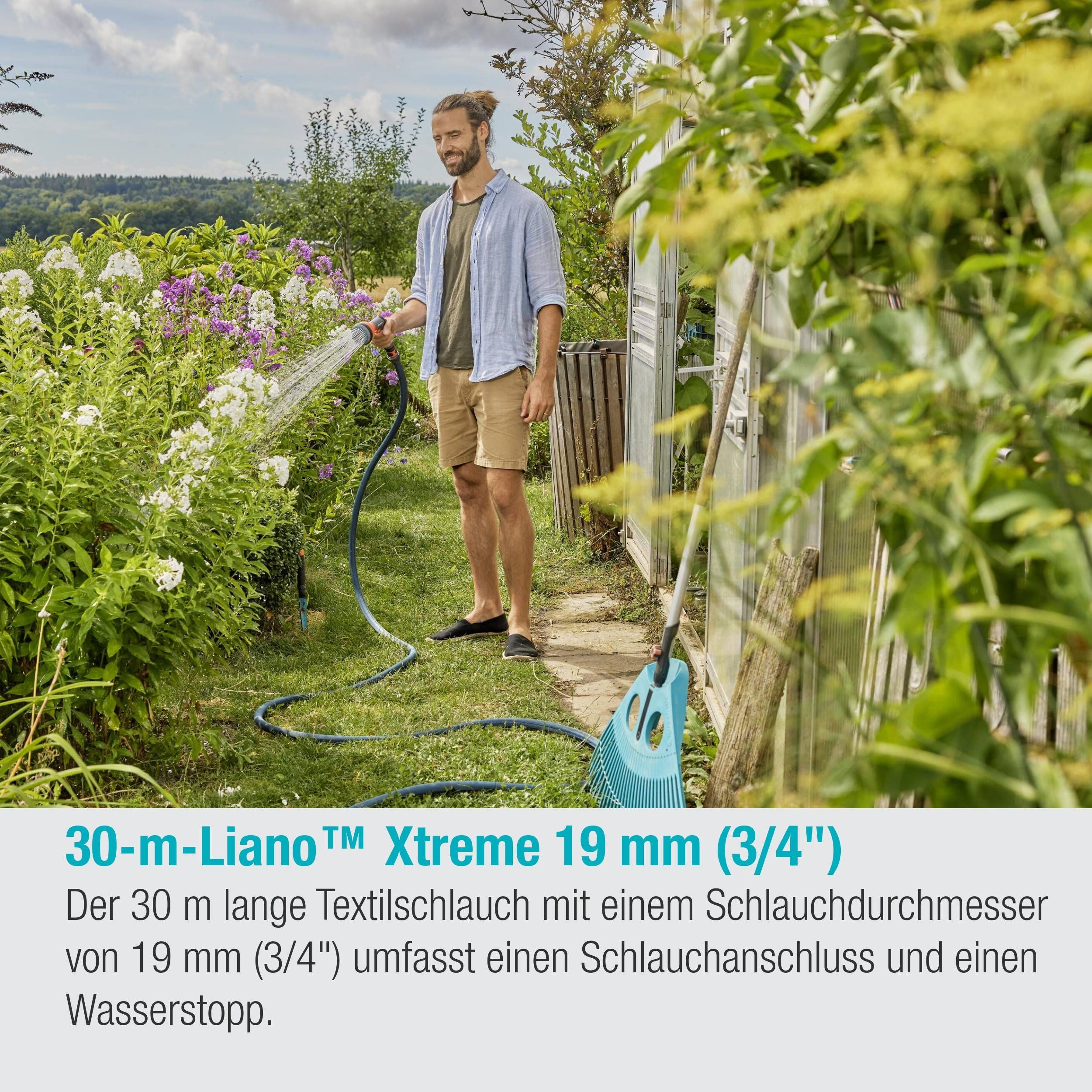 Gardena Liano™ Xtreme 3/4", 30 m Set