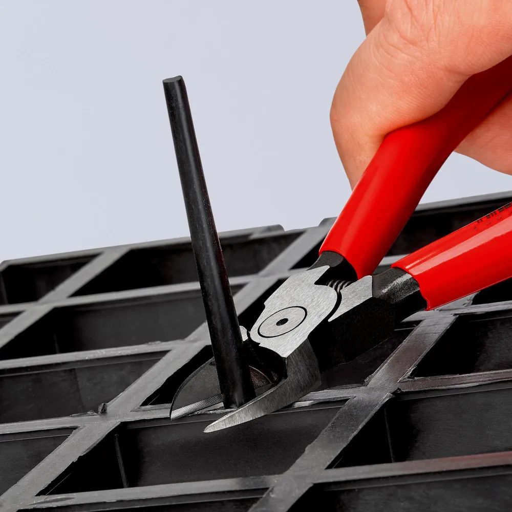 KNIPEX Seitenschneider für Kunststoff mit Kunststoff überzogen 140 mm