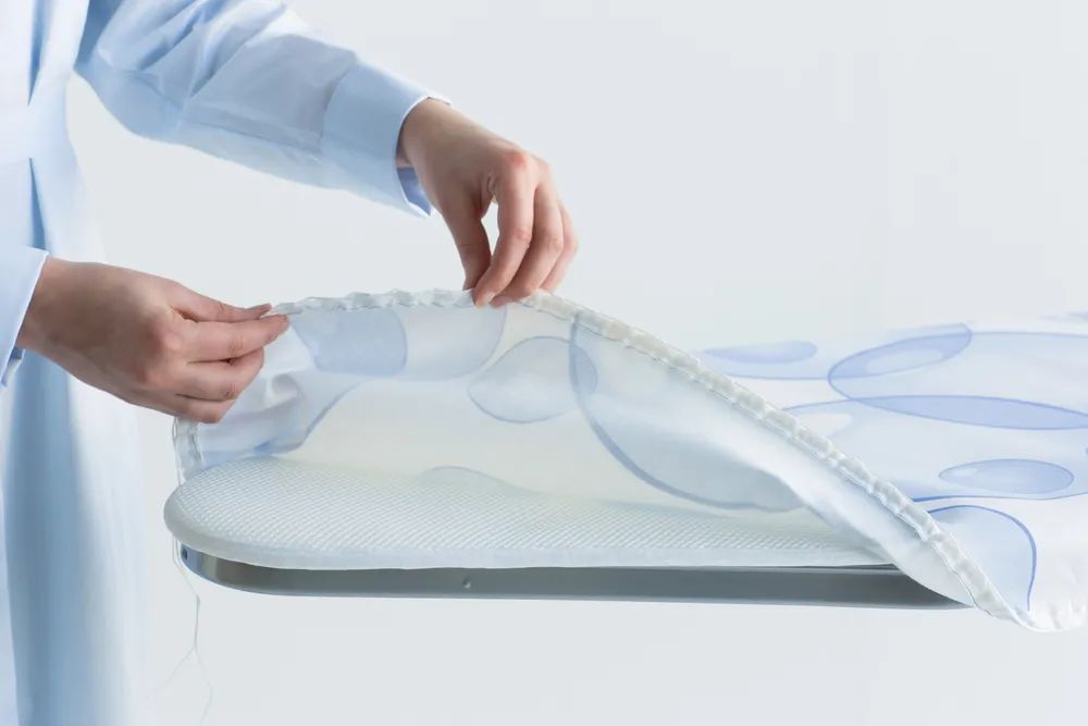 Brabantia Baumwollbezug C, 124x45cm, Perfect Flow - Bubbles