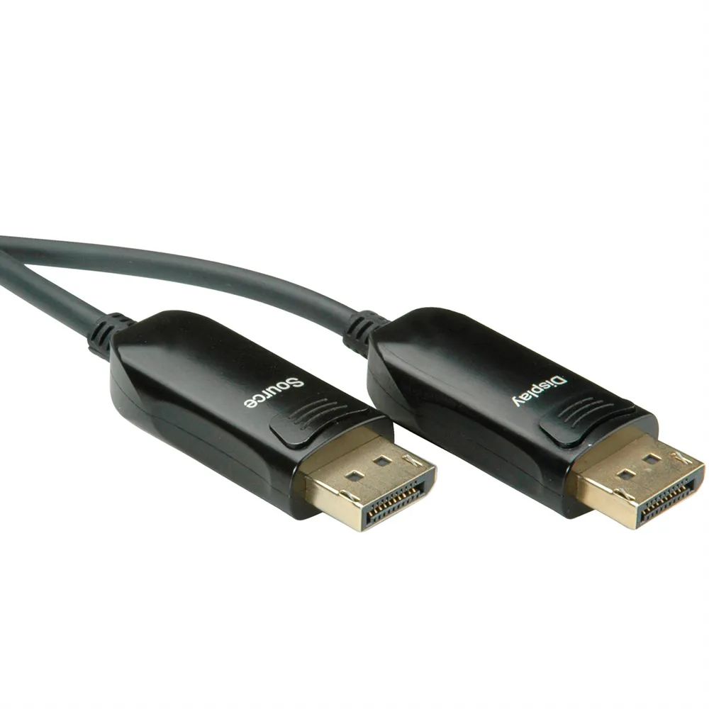 ROLINE DisplayPort v1.4 Kabel (AOC), ST/ST, 30 m
