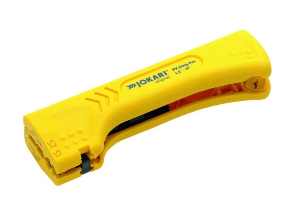 CIMCO Abisolierer PV-STRIP Pro. 1,5-16 qmm. Längenanschlag 5-26 mm