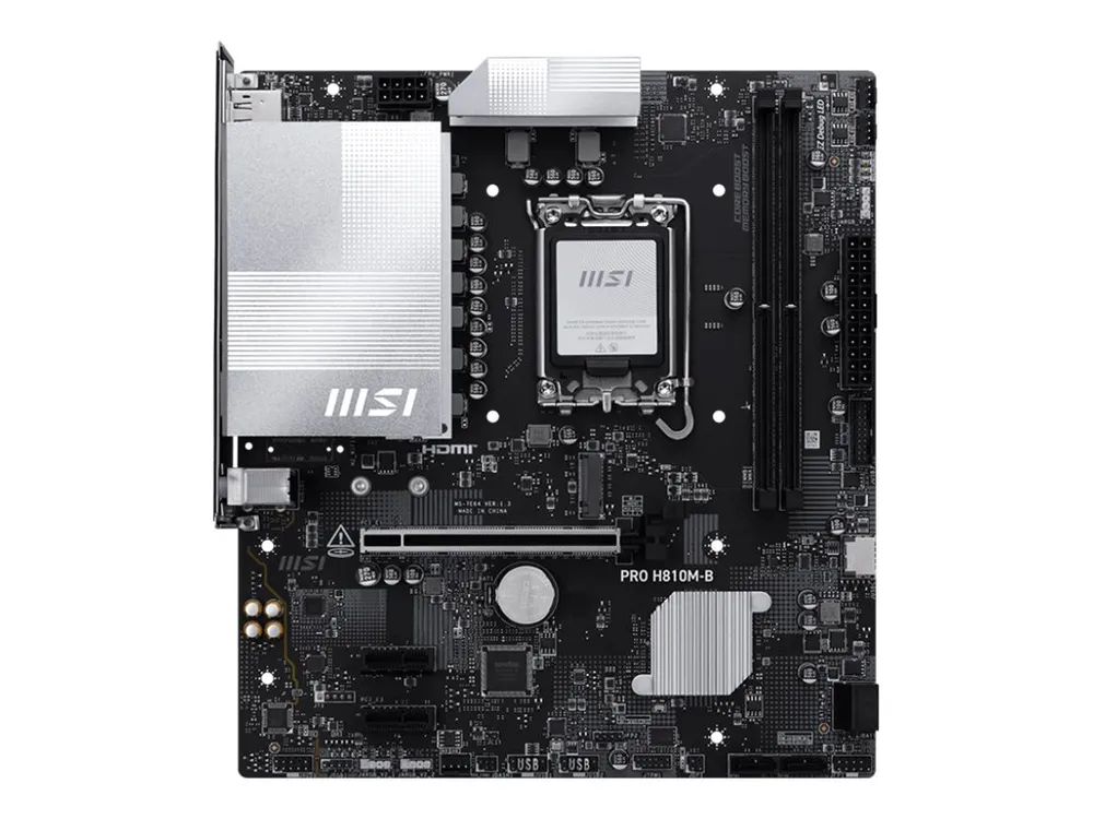 MSI PRO H810M-B - Mainboard - mATX