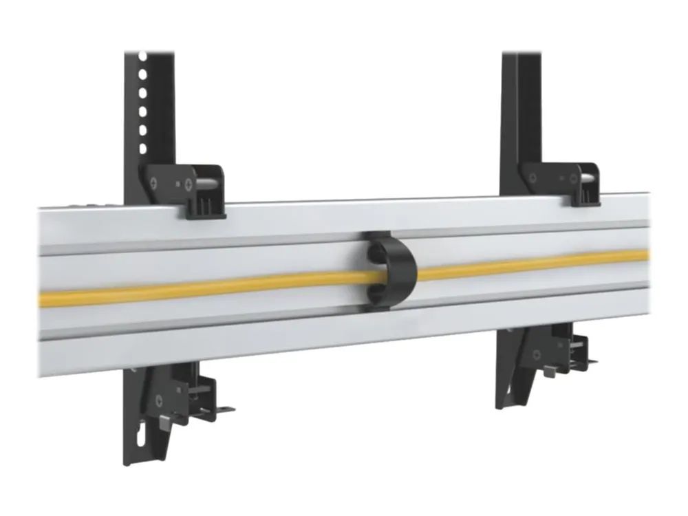 Equip Pro - Klammer - für 2 LCD-Displays - Kunststoff, Aluminium, Stahl - Schwarz, Silber - Bildschirmgröße: 114.3-139.7 cm (45"-55")