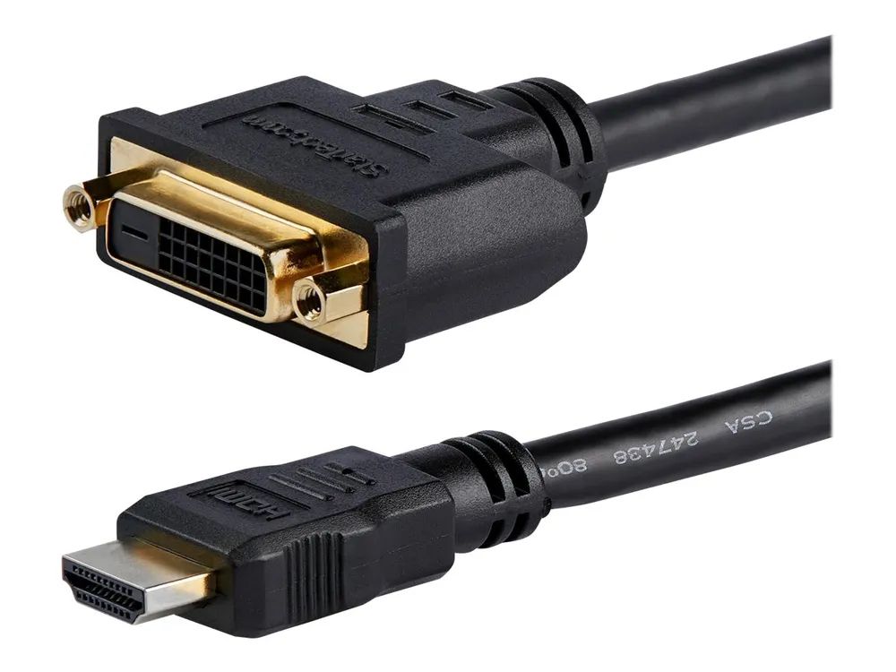 StarTech.com HDMI auf DVI Adapter 20cm - DVI-D (25 pin)