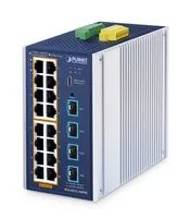 Planet Industrial L2+ Managed Switch IGS-4215-16P4X - Switch - 1 Gbps