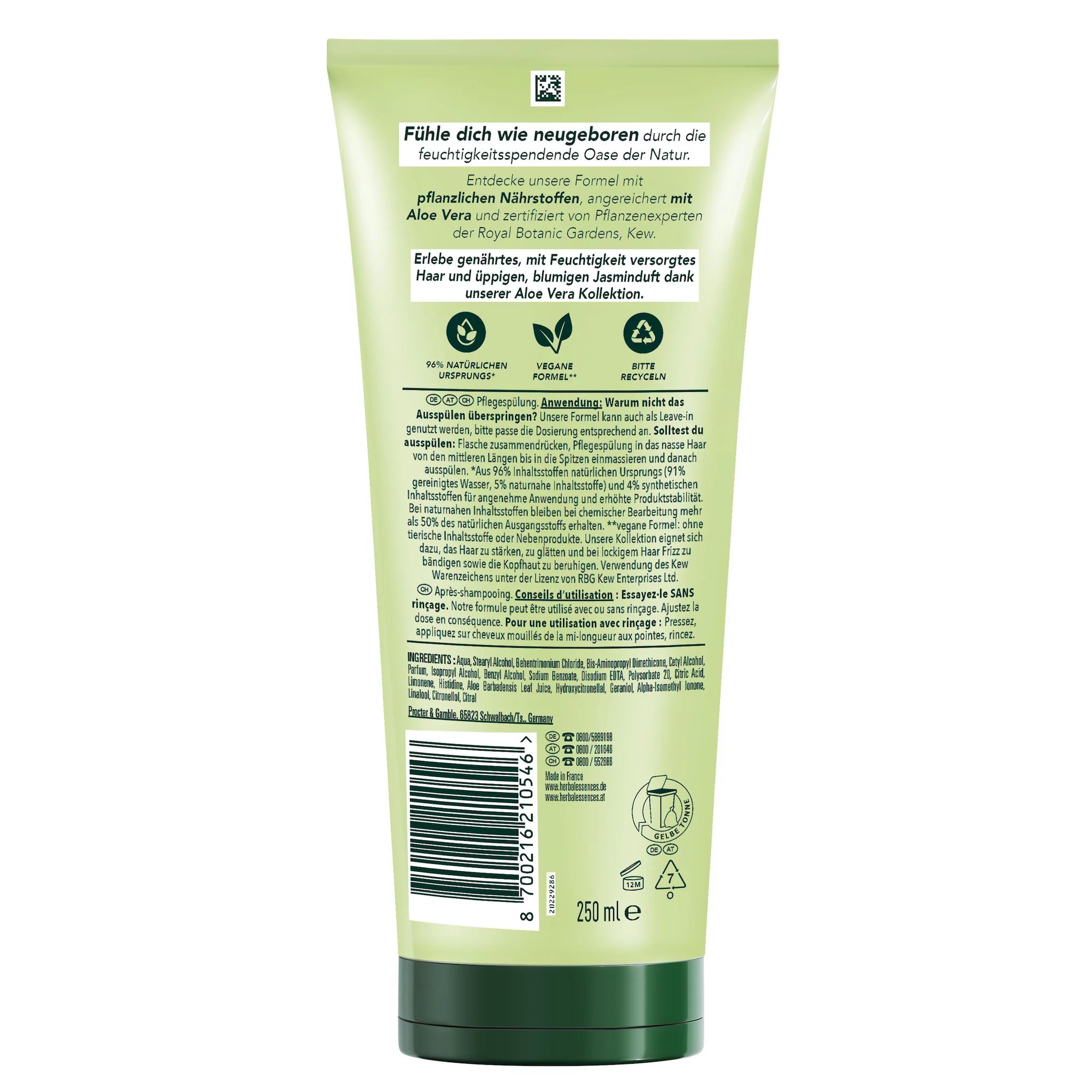 Herbal Essences Feuchtigkeit Aloe Pflegespülung