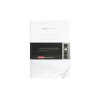 Herlitz my.book - Einfarbig - Schwarz - Weiß - A4 - 40 Blätter - 80 g/m² - Kariertes Papier