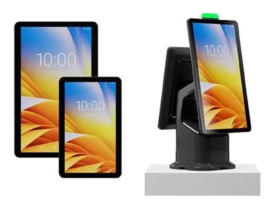 Zebra KC50 - Kiosk - 1 5430 / 2.1 GHz - RAM 6 GB - Flash 64 GB - 1GbE, Bluetooth, Wi-Fi 6, Bluetooth 5.3, NFC - WLAN: 802.11 a/b/g/n/ac/ax/d/h/i/k/r/v/w/mc, Bluetooth 5.3, NFC - Android 13 GMS - Monitor: LED 38.1 cm (15")
