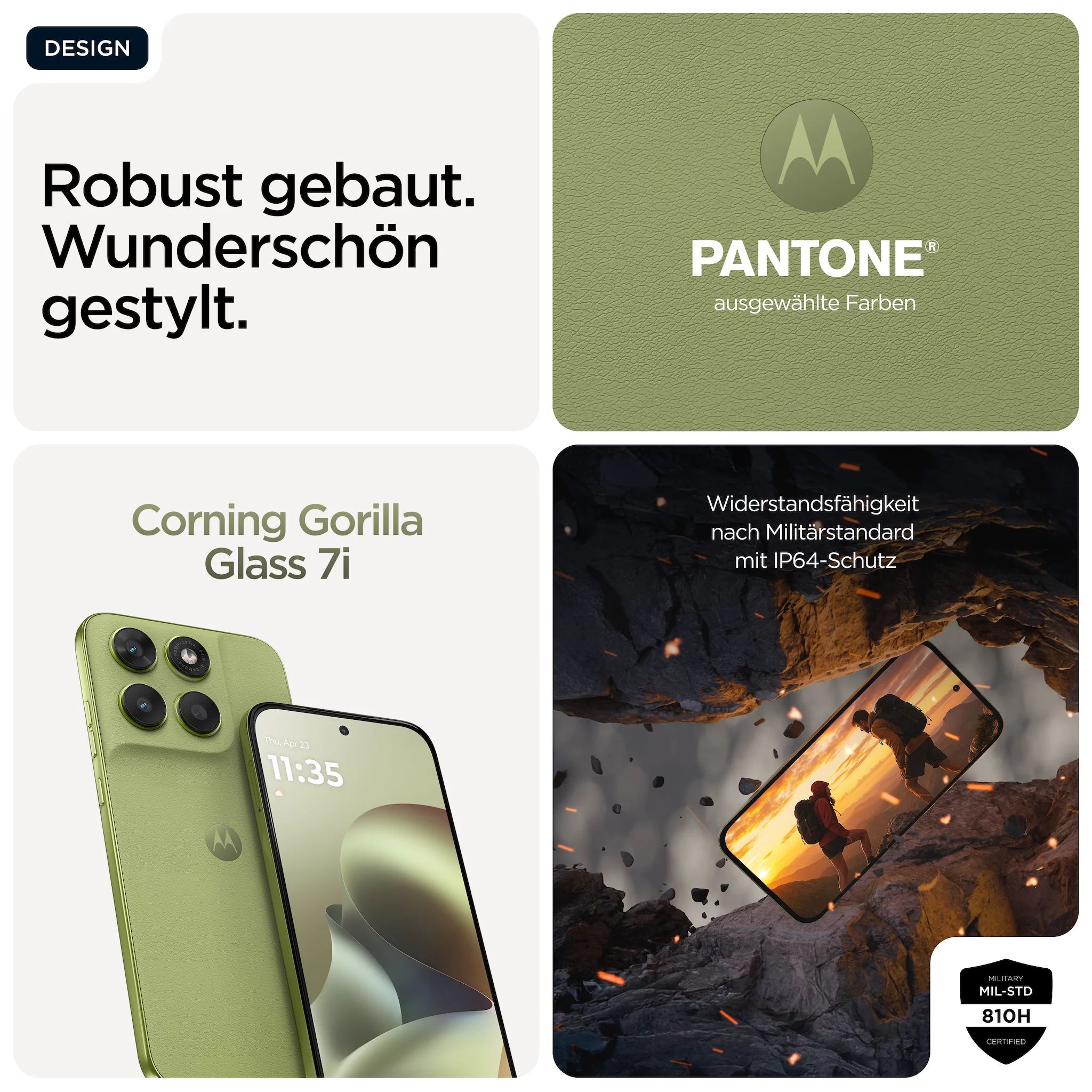 Motorola Moto g67 4/128GB, PANTONE Nile