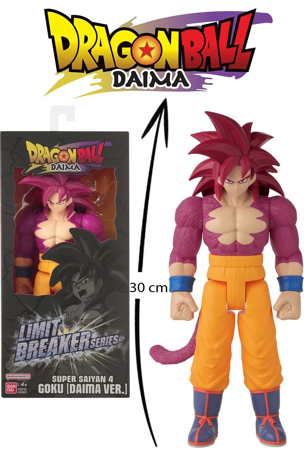 Bandai S.A.S. DB Riesenfigur 30cm - DAIMA