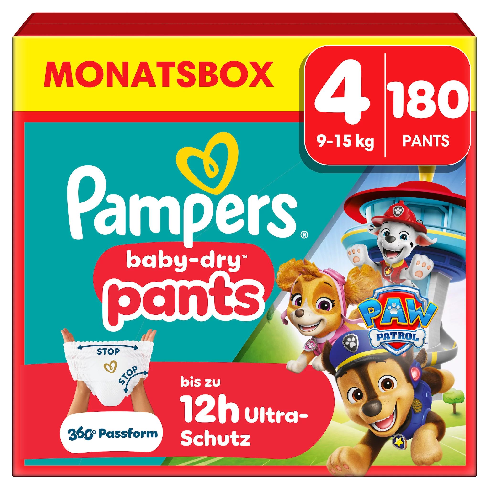 Pampers Baby Dry Pants Gr.4 Maxi 9-15kg 