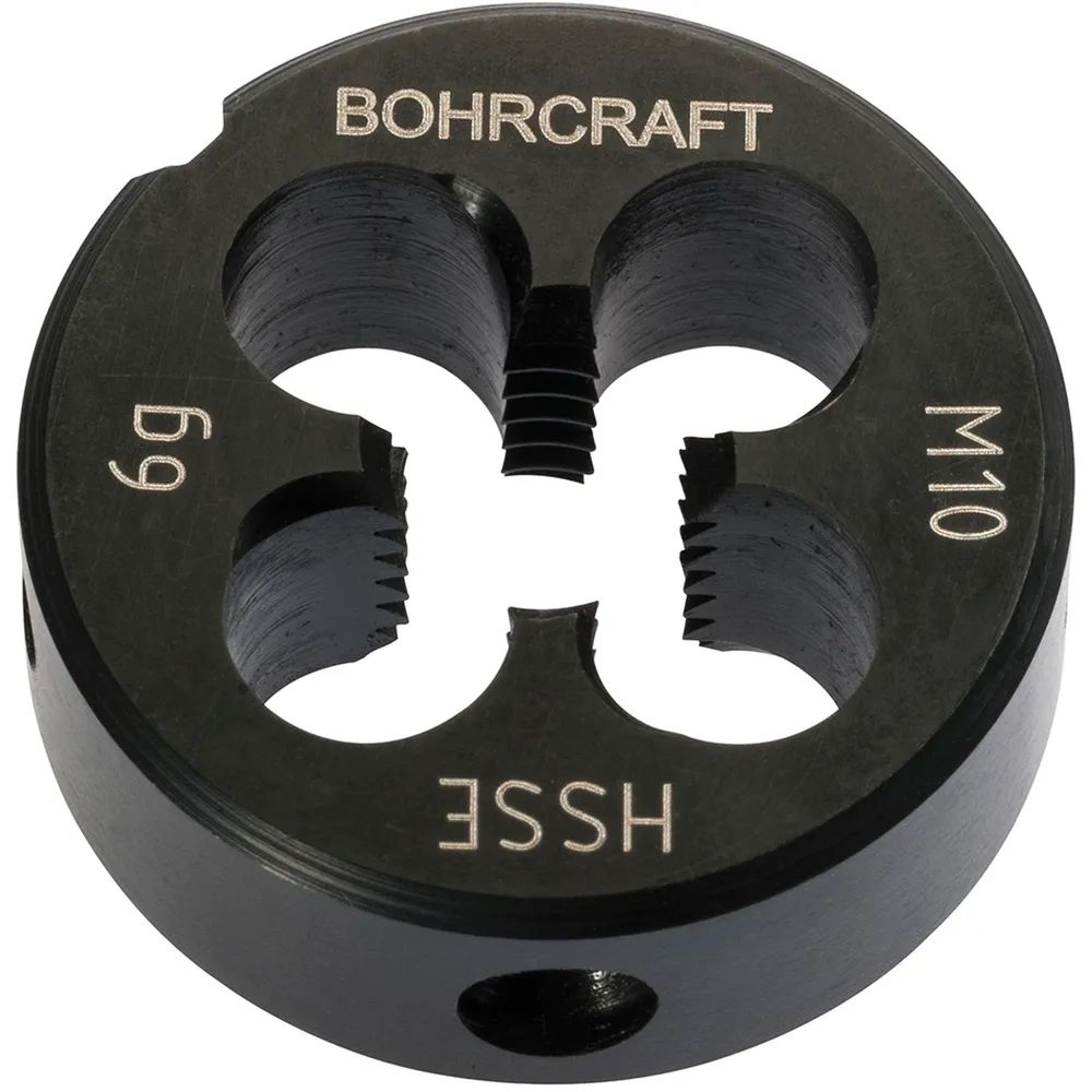 BOHRCRAFT Schneideisen DIN EN 22568 6G HSS-ECo5 metrisches Gewinde M 10