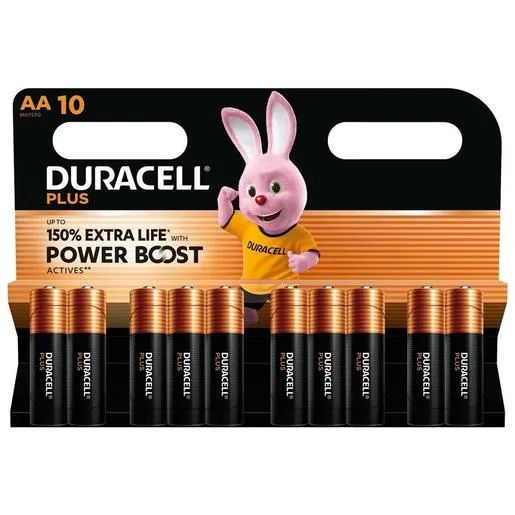 Duracell PLUS-AA BOOST K10 / DURACE MN1500/LR6 176201