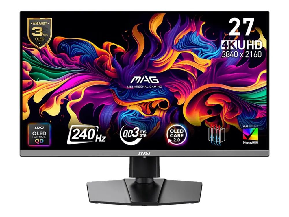 MSI MAG 272UP QD-OLED X24 - OLED-Monitor - Gaming - 68.6 cm (27")