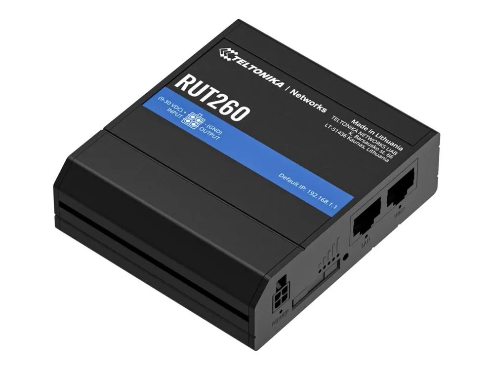 Teltonika RUT260 - Wireless Router - WWAN 2,4 GHz