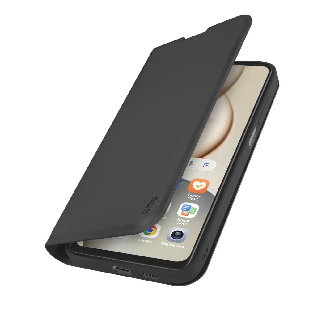 SBS WALLET SMOOTH Bookcase für Honor 400 Smart, schwarz