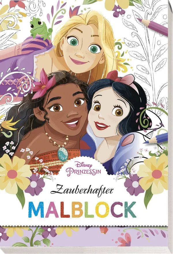 Panini Verlags GmbH Disney Prinzessin: Zauberhafter Malblock